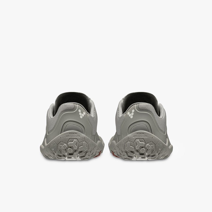Grey Women's Vivobarefoot Primus Trail II All Weather FG Casual Shoes | Philippines 0198HAPK